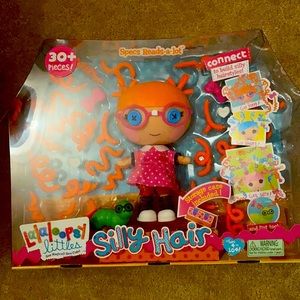 Lalaloopsy silly hair Specs Reads a lot Rare NIB